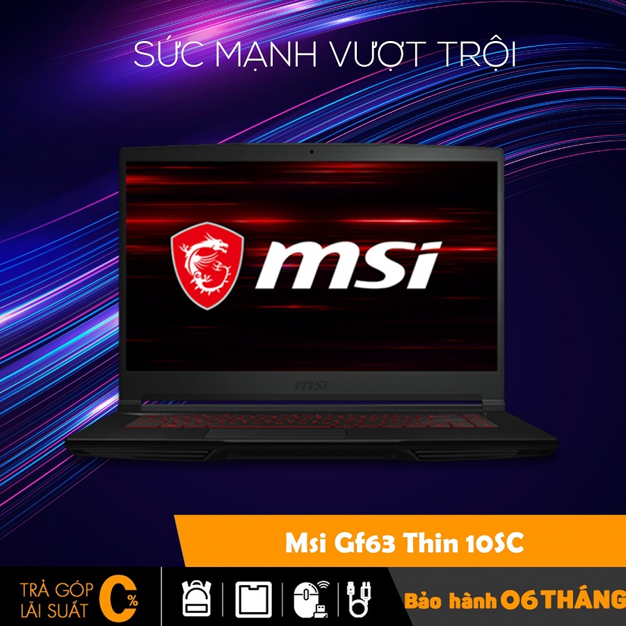 Msi Gf63 Thin 10SC