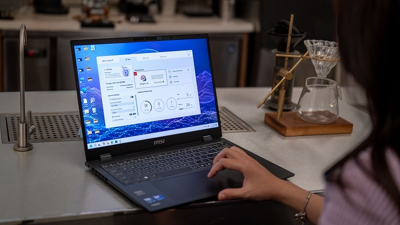 MSI Prestige 16 AI+ Evo B2VMG-016VN - Laptop AI Thế Hệ Mới Với Intel Core Ultra 9 288V MSI Prestige 16 AI+ Evo B2VMG-016VN - Laptop AI Thế Hệ Mới Với Intel Core Ultra 9 288V
