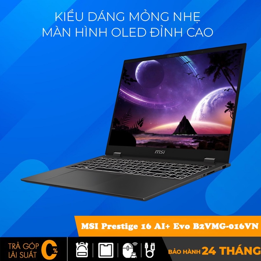 MSI Prestige 16 AI+ Evo B2VMG-016VN
