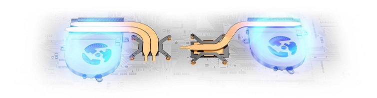 Sở hữu công nghệ Cooler Boost 3 độc quyền