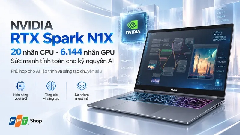 NVIDIA RTX Spark là gì và vì sao đáng chú ý? NVIDIA RTX Spark là gì và vì sao đáng chú ý?