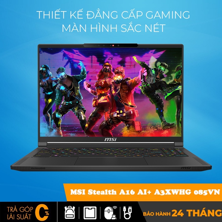 MSI Stealth A16 AI+ A3XWHG 085VN