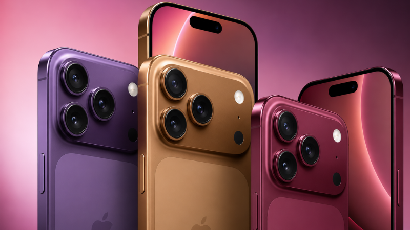Nên cân nhắc gì khi chọn màu iPhone 18 Pro Max