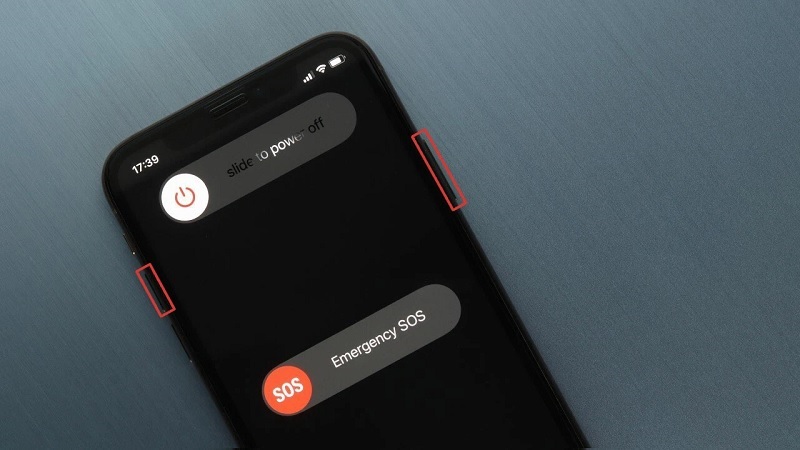 Khởi động lại điện thoại