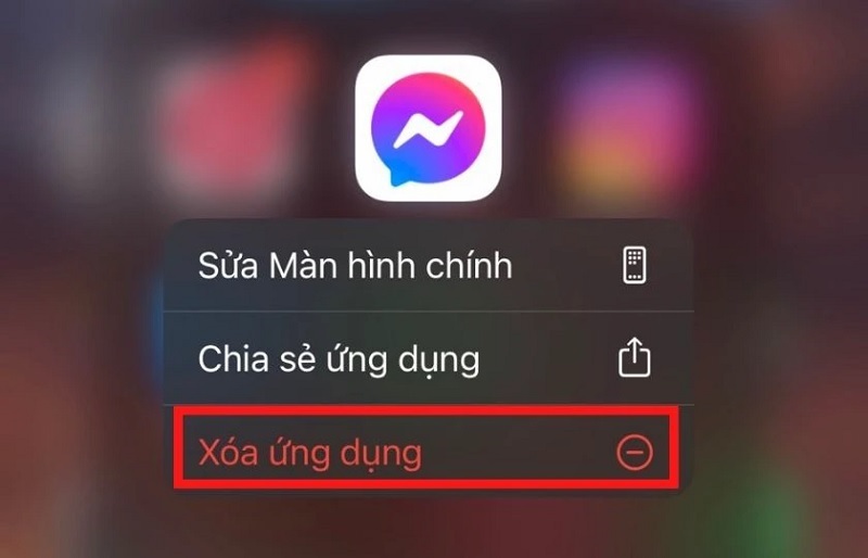 Xóa và cài đặt lại ứng dụng khi messenger không hiển thị tin nhắn