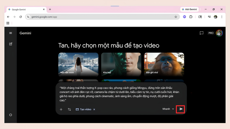 nhan-enter-de-tao-video-tren-gemini