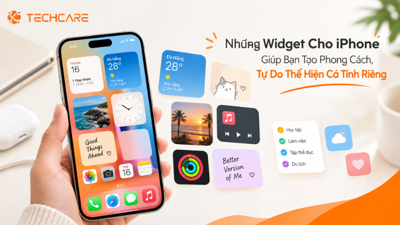 Những Widget Cho iPhone Giúp Bạn Tạo Phong Cách, Tự Do Thể Hiện Cá Tính Riêng