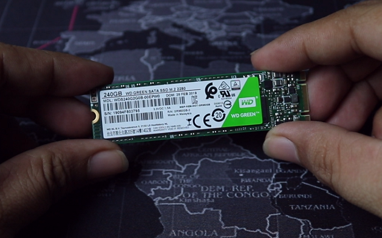 Thay ổ cứng SSD M2 240GB tại Techcare