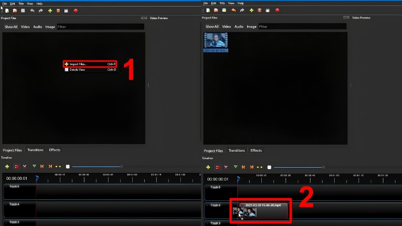Hướng dẫn dùng OpenShot cơ bản từ A-Z bước 2 Hướng dẫn dùng OpenShot cơ bản từ A-Z bước 2