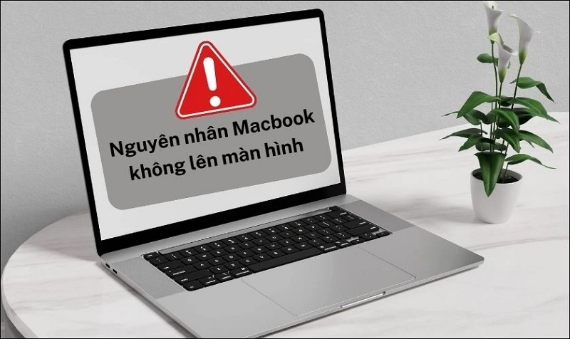 Phải làm gì khi MacBook không lên màn hình?