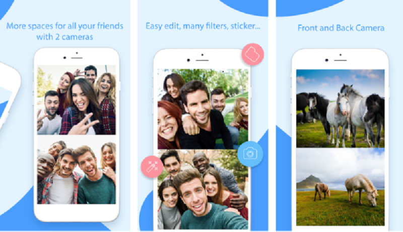 FrontBack phần mềm chụp ảnh đẹp cho samsung