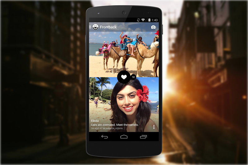 FrontBack phần mềm chụp ảnh đẹp cho samsung