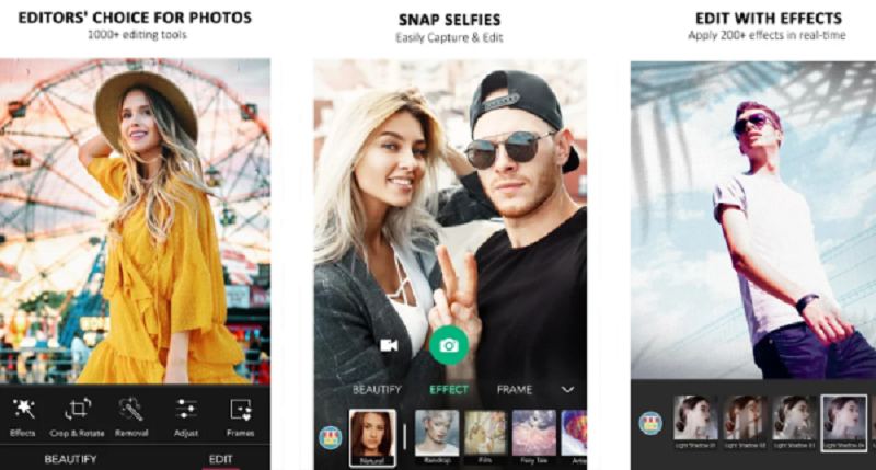 YouCam Perfect phần mềm chụp ảnh đẹp cho samsung