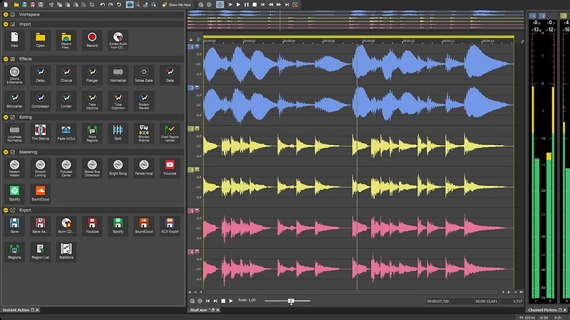Phần mềm trả phí Sound Forge