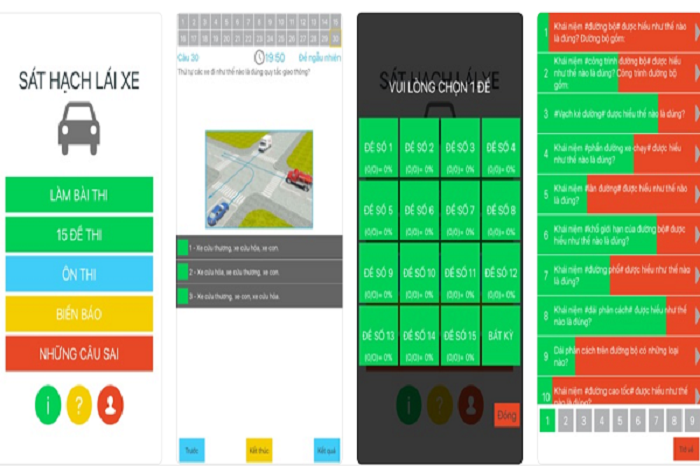 Top phần mềm học lái xe ô tô trên điện thoại