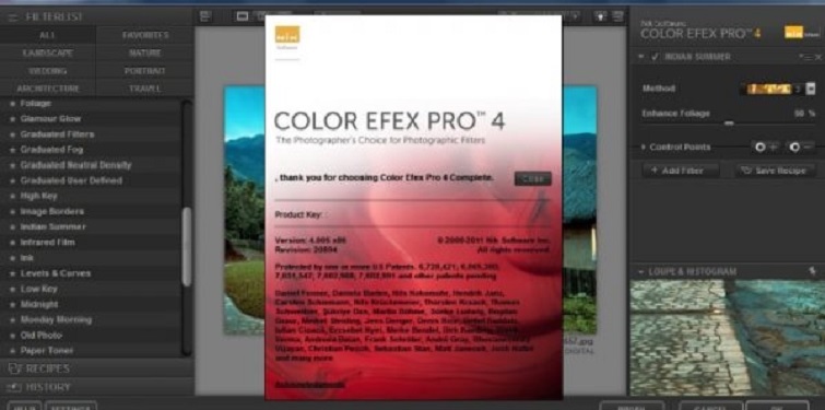 Color Efex Pro - App làm nét ảnh đơn giản nhất