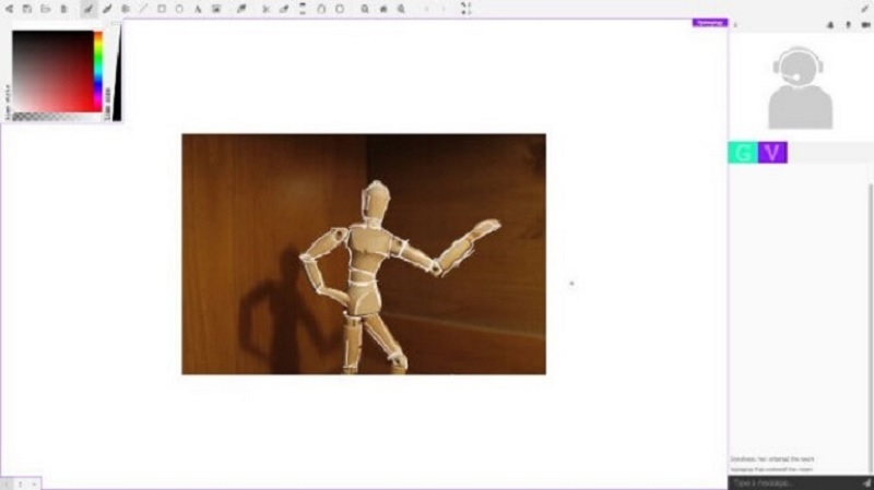 Draw.Chat - Bảng trắng online hỗ trợ nhắn tin, chat video và audio