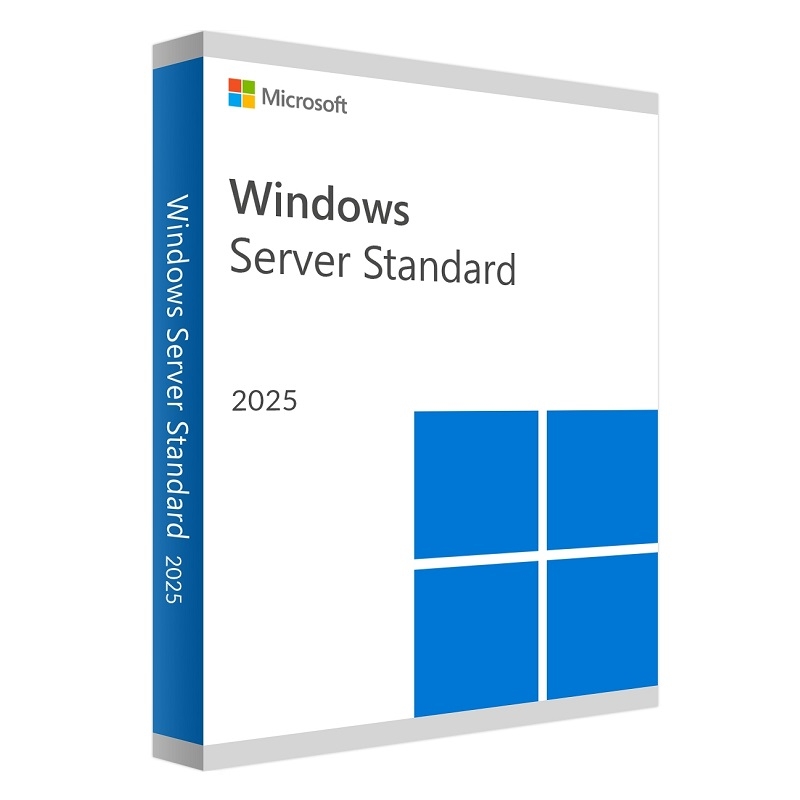 Windows Svr Std 2025 64Bit English 1pk DSP OEI DVD 16 Core (P73-08538)