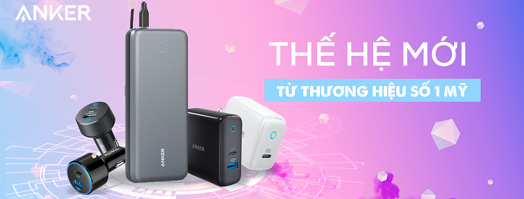 Củ sạc Anker - cáp sạc Anker chính hãng