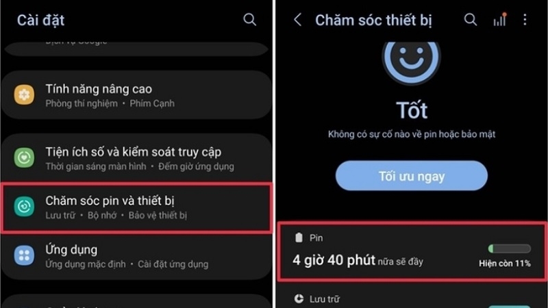 Khắc phục pin điện thoại sụt quá nhanh hiệu quả Khắc phục pin điện thoại sụt quá nhanh hiệu quả