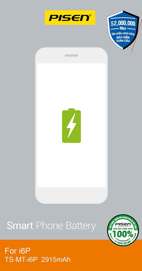 Pin iPhone i6 Plus - 2915mAh