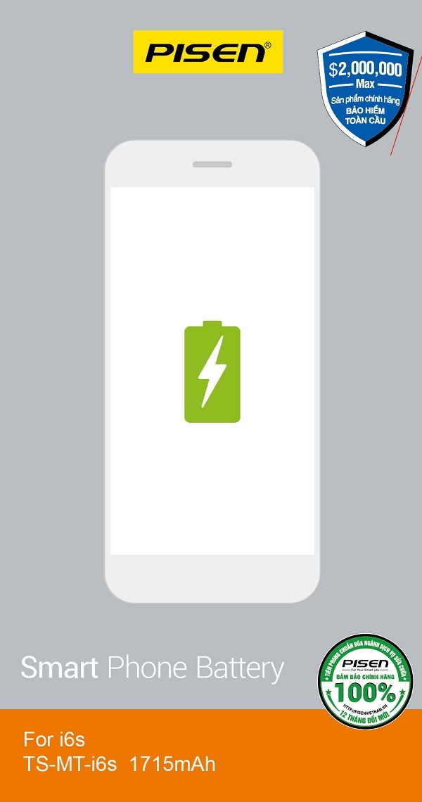 Pin iPhone i6s - 1715mAh