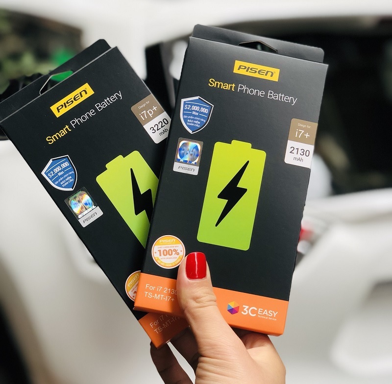 Đặc điểm nổi bật của Pin Pisen For iPhone i7 - Dung lượng cao - 2130mAh