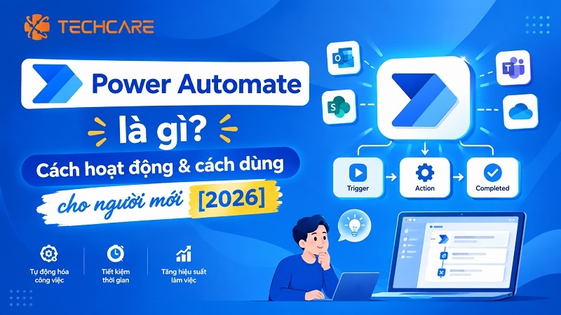 Power Automate là gì? Cách hoạt động & cách dùng cho người mới [2026]