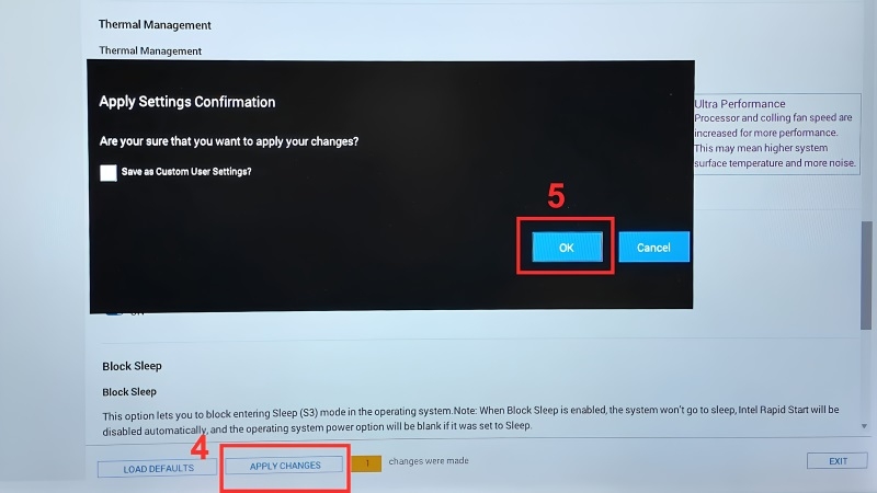 Kiểm tra cài đặt quạt trong BIOS/UEFI bước 3