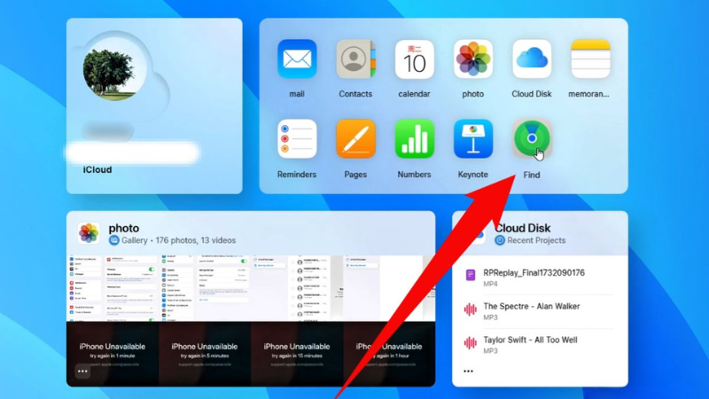 Quên hẳn mật mã nhưng máy có kết nối mạng và đã bật Find My