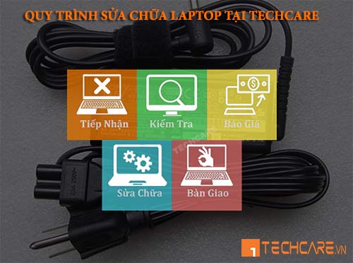 quy trình thay adapter sạc laptop sony