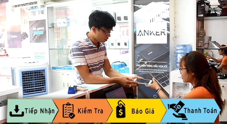 quy trình sửa chữa điện thoại tại techcare đà nẵng