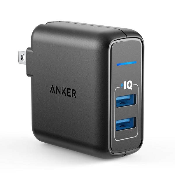 Sạc Anker 2 Cổng, 24w