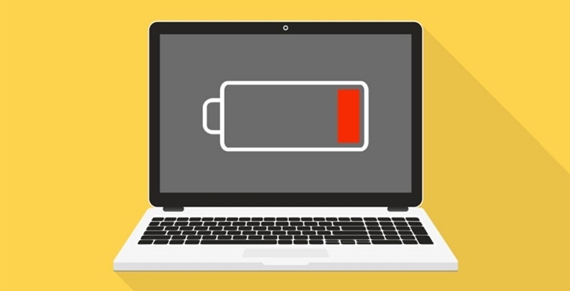 Nguyên nhân sạc pin laptop không lên phần trăm là gì?