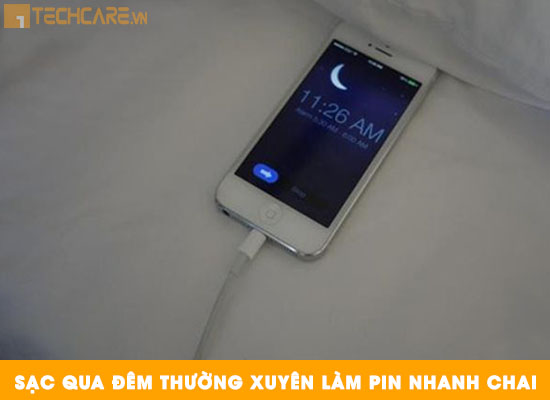 Nguyên nhân làm pin điện thoại nhanh hỏng