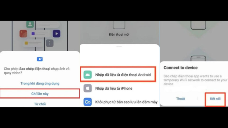 Sao Chép Dữ Liệu Từ OPPO Cũ Sang OPPO Mới từ clone phone