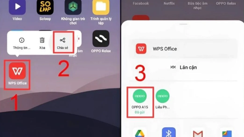 Sao Chép Dữ Liệu Từ OPPO Cũ Sang OPPO Mới từ OPPO Share