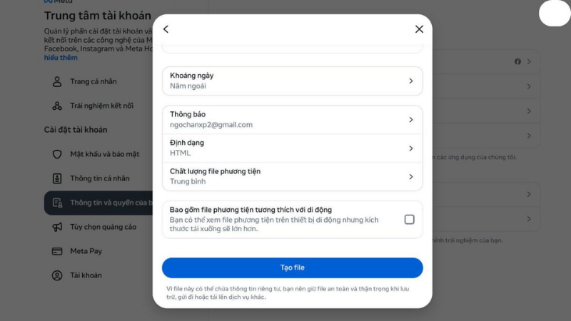 Sao lưu tin nhắn Messenger trên máy tính dễ dàng