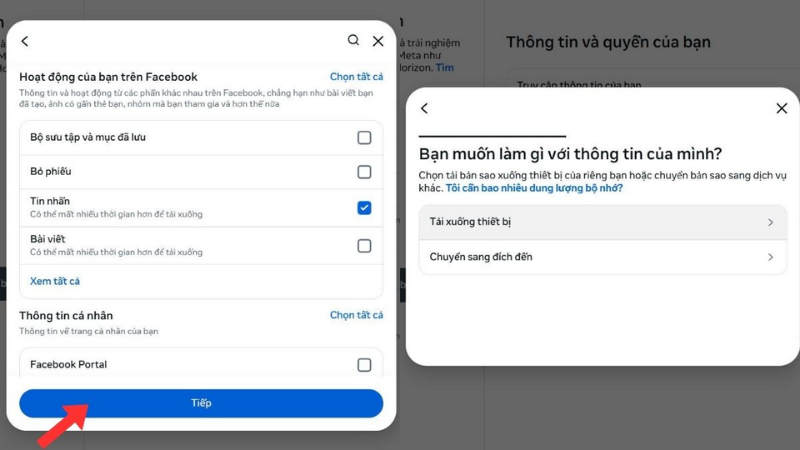 Sao lưu tin nhắn Messenger trên máy tính nhanh