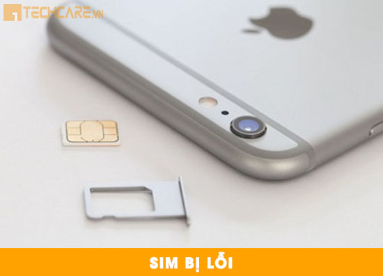 Sim bị lỗi là nguyên nhân làm sóng yếu, chập chờn