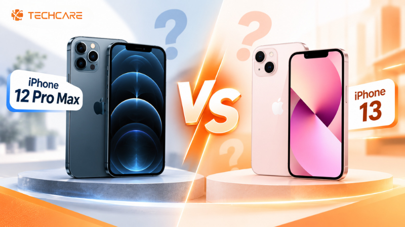 So Sánh iPhone 12 Pro Max Và iPhone 13: Bỏ Thêm Tiền Cho Máy Cũ Cao Cấp Hay Chọn Máy Mới Bản Thường?
