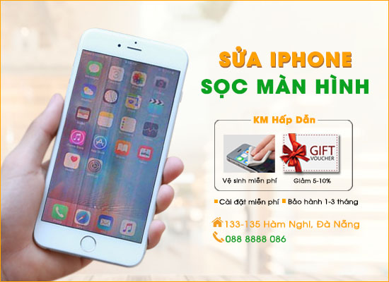 Sửa chữa Iphone bị sọc màn hình