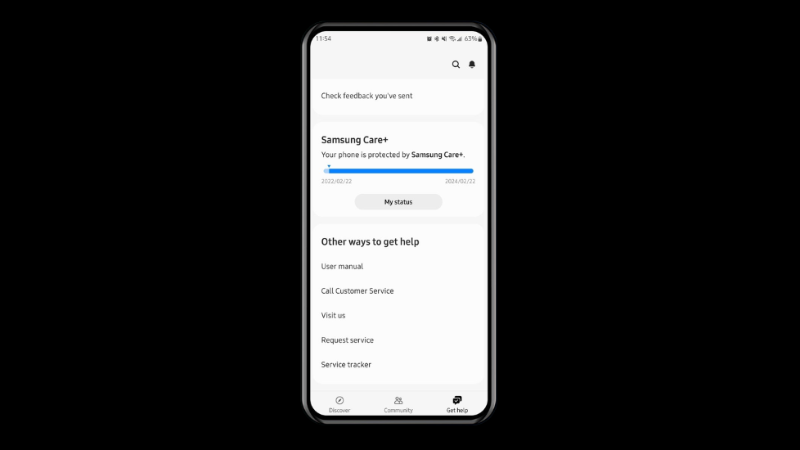Sửa chữa tại trung tâm ủy quyền của Samsung