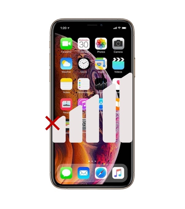 Sửa iPhone Mất Sóng