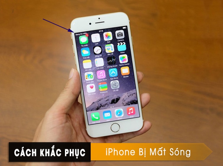 sửa iphone bị mất sóng tại đà nẵng