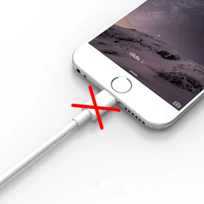 Sửa iPhone không nhận sạc