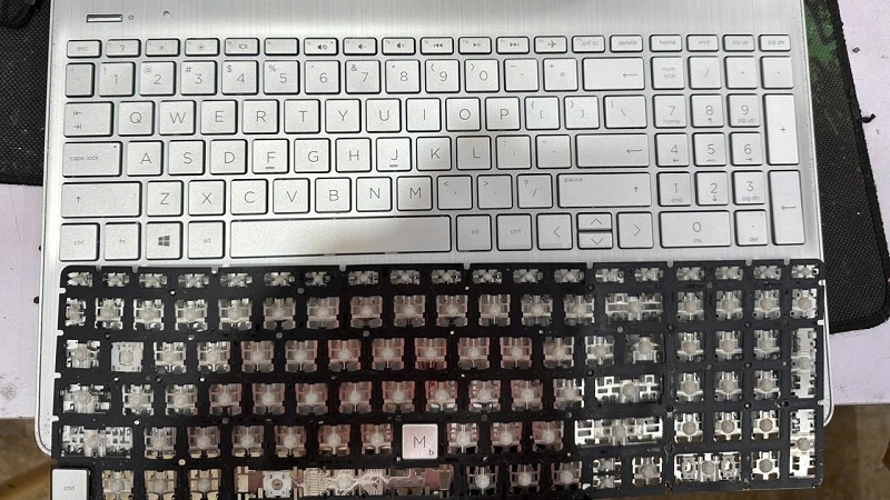 Cách sửa bàn phím laptop lúc nhận lúc không hiệu quả