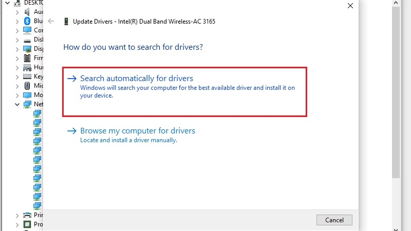 Sửa lỗi The default gateway is not available trên Windows 10 Sửa lỗi The default gateway is not available trên Windows 10