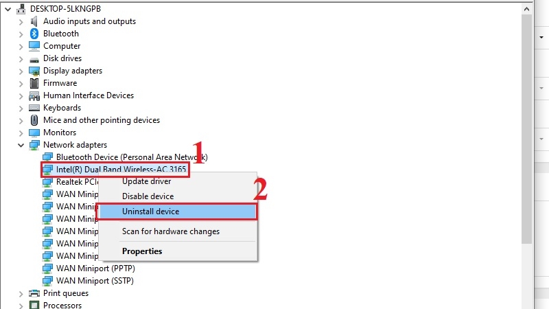 Sửa lỗi The default gateway is not available trên Windows 10 Sửa lỗi The default gateway is not available trên Windows 10