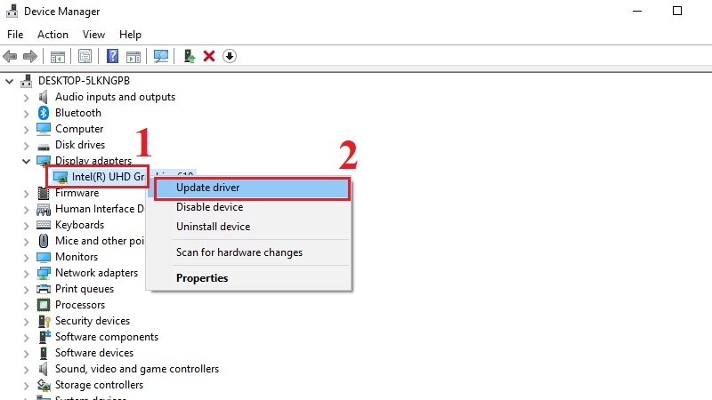 Cách sửa lỗi màn hình laptop bị xoay ngang đơn giản Cách sửa lỗi màn hình laptop bị xoay ngang đơn giản